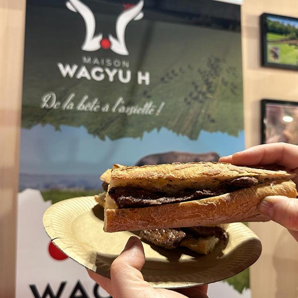 Wagyu beef sandwich
