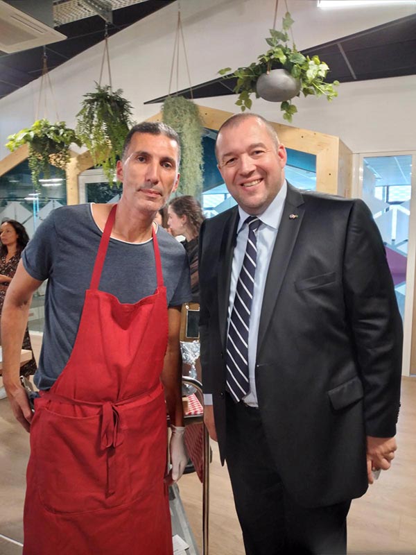 Dégustation à la loge de de Wagyu H au marché de Rungis Toulouse